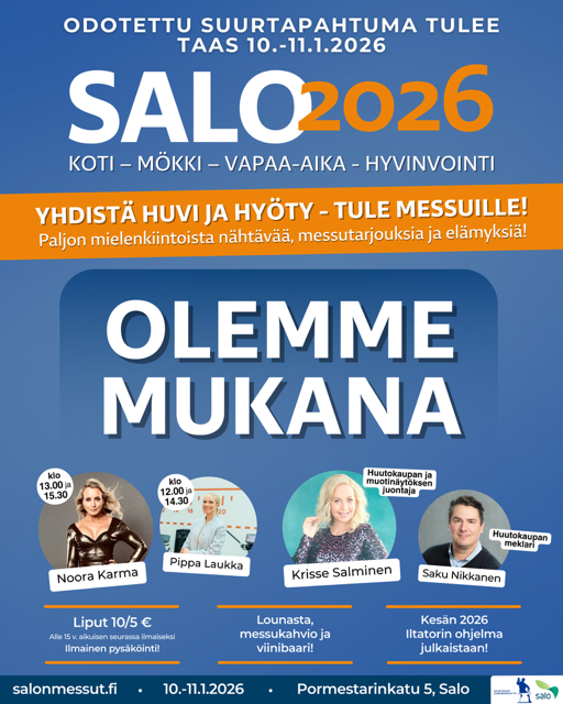 Naisex messut – olemme mukana!